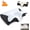 Black, variant on SIMDOO Sleep Apnea Pillow, 2026 Upgrade Cervical Neck Pillow, Ergonomic Memory Foam Breathable Contour Pillow, Side Sleeper Pillow