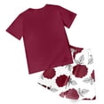 thumbnail image 4 of UAYOTSE Girl Clothes Set Summer Kid 1T 2T 3T Girl Clothes Shorts Set Floral Summer Outfits Cute Kid Clothes,Sizes 9-10 Years, 4 of 6