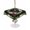 DarkBrown, variant on Outdoor Tablecloth with Umbrella Hole for Patio/Picnic/Party/Camping, Spring Botanical Waterproof Table Cloth Rectangle Table Cover Washable, Garden Birds Floral Leaves Gray Woodn (60"x 84")