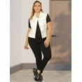 thumbnail image 3 of Chaleco Denim uxcell Pecho 4X Blanco, 3 of 6