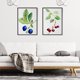 thumbnail image 5 of Adorno de arte de la pared Simple Style Fruit Themed picture Home Colgante Colgante Pinturas para colgar para el hogar Adorno de la sala de estar 4 piezas Jumpingount HA011833-00, 5 of 7