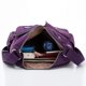 thumbnail image 2 of Bolso de hombro de tela de nailon, bolso de mensajero, bolso de viaje, bolso de mujer, moda casual, nailon impermeable, 2 of 6