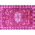 thumbnail image 1 of Ahgly Company Indoor Rectangle Animal Pink Traditional Area Rugs, 5' x 7', 1 of 4