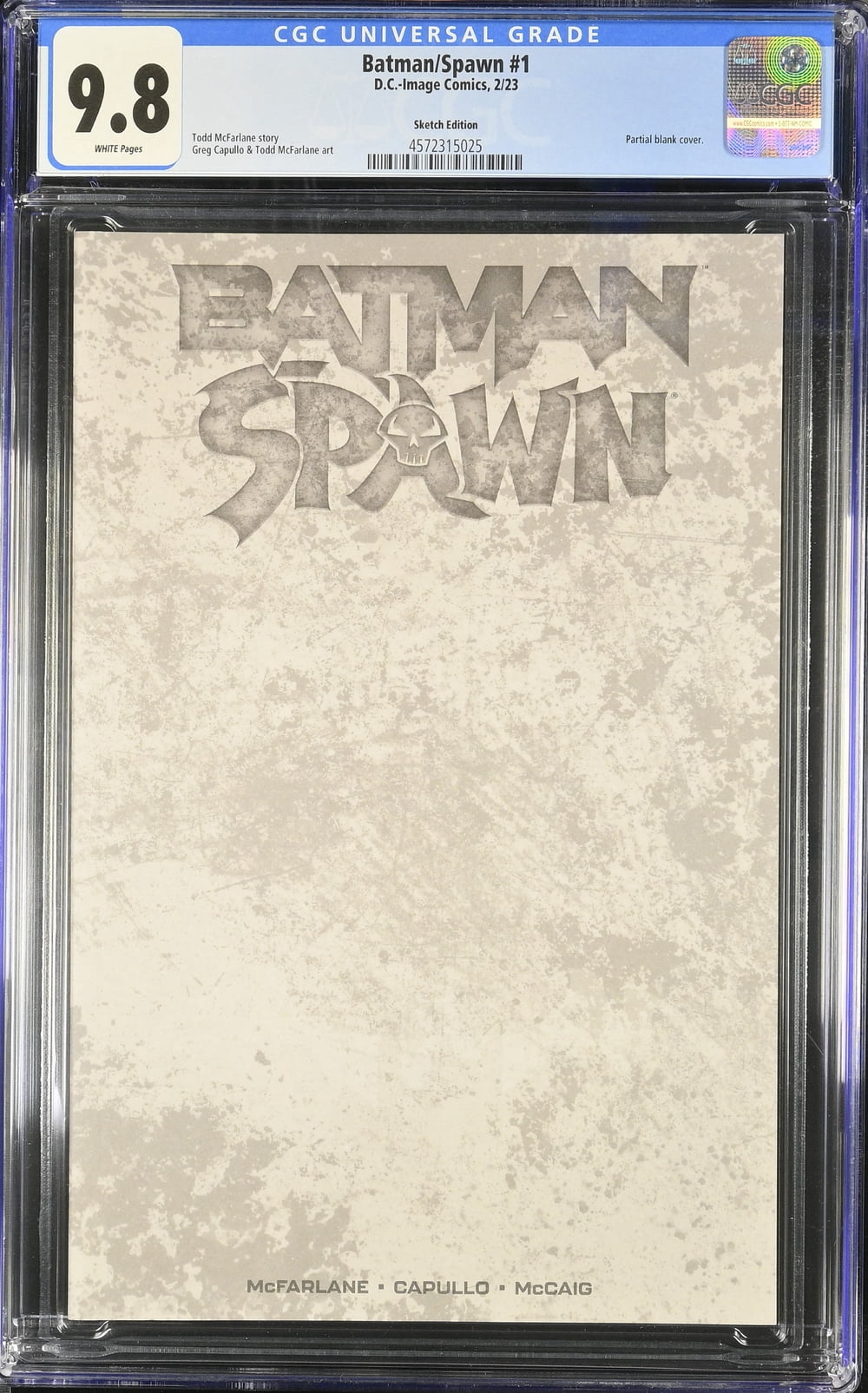 Cover of Batman / Spawn #1