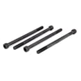 thumbnail image 1 of Unique Bargains M10x160mm 12.9 Alloy Steel Hex Socket Screws Partially Threaded Bolt Black 4Pcs, 1 of 3