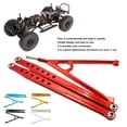thumbnail image 3 of Xingzhi Aluminium Alloy Trigon Support Bar Rear Support Bar For AXIAL SCX10 Easy To Install Support Bar For AXIAL SCX10 Durable blue 1Set, 3 of 6