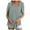 Green, variant on Fesfesfes T Shirt for Women's Fashionable Square Neck Lace Short Sleeved Casual Solid Color T-shirt Top Dressy Tops for Women S(US:4)
