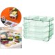 thumbnail image 5 of Organizador de platos de varios niveles para encimera o pared Verde de 3 capas, 5 of 9