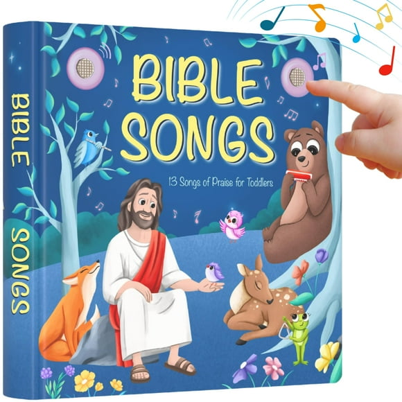 Libro musical LEARNING BUGS Canciones bíblicas cristianas para niños pequeños