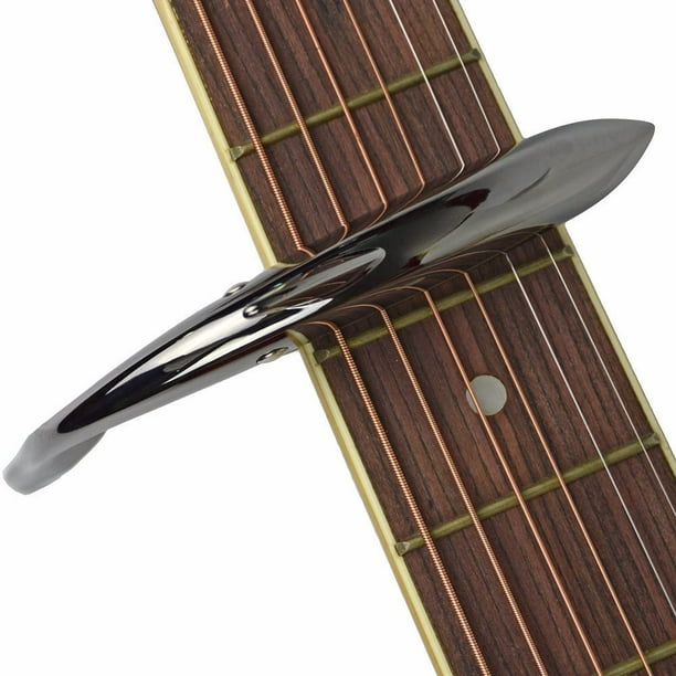 TCapo20 – accordeur de guitare acoustique 2 en 1, en métal, pour basse  électrique, pièces chromatiques