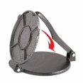 thumbnail image 3 of 8 Inch Cast Aluminum Tortilla Press Tortilladora Flour Tortilla Press Machine Kitchen Tool Tortilla Press machine  Cast Aluminum 8in convenient Tortilla making  Red, 3 of 7