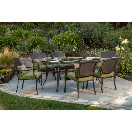 Better Homes Gardens Providence 7 Piece Patio Outdoor Dining Set