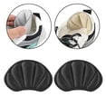 thumbnail image 4 of 5x2 protectores de talón, pegatina para zapatos, revestimiento de agarre, empuñaduras protectoras gruesas, color negro 5 piezas, 4 of 8