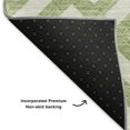 thumbnail image 3 of Addison Rugs Mayfield Washable Transitional Squares Aloe Rectangle Rug, 10' x 14', 3 of 6