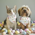 thumbnail image 2 of Dog Bandana 2 Pack,Flower Fairy Princess Pattern Bandanas for Dogs,Cat Bandana,Small/ Large Dog Bandana 2 Size,Dog Bandanas, 2 of 6