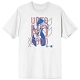thumbnail image 5 of Looney Tunes Sylvester James Pussycat Character Men's White Graphic Tee-3XL, 5 of 7