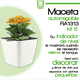 thumbnail image 2 of Kit 6 Maceta Autorregable Smart Garden RA1313 Blanco Mate, 2 of 6