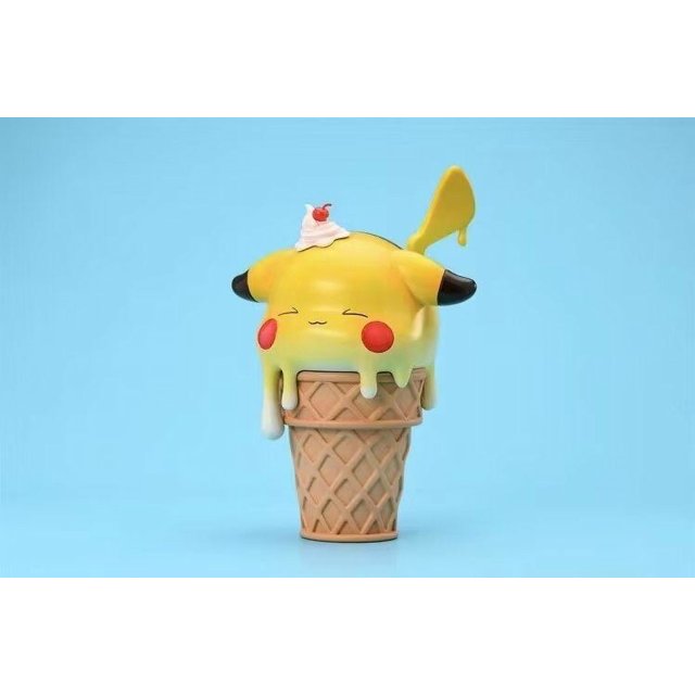 Lindos juguetes de helado Kawaii de Pokémon Pikachu, Snorlax, Psyduck, Bulbasaur para niñas