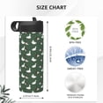 thumbnail image 4 of Fotbe Colorful Mallard Duck Pattern 18oz Sports Insulated Kettle Stainless Steel Sports Insulated Kettle For Running Hiking Cycling Climbing Man'S Woman'S Water Bottle, 4 of 8