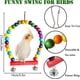 thumbnail image 3 of Paquete de 7 juguetes para loros, jaulas, juguetes para loros, juguetes para loros, juguetes para morder para periquitos, cacatúas, cotorras, pinzones y periquitos pequeños, 3 of 5