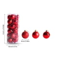 thumbnail image 2 of Fiudx Adornos Navideños de Bolas de 6 Cm para Árbol de Navidad, Varios Estilos, para Fiestas, 2 of 4