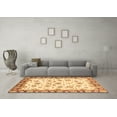 thumbnail image 3 of Ahgly Company Indoor Rectangle Abstract Brown Modern Area Rugs, 5' x 8', 3 of 4