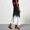 thumbnail image 4 of Turilly Summer Skirts for Women High Waist Satin Pencil Midi Skirt Slim Fit Office Business Casual Skirt, 4 of 7