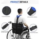 thumbnail image 4 of Wheelchair Safety Belt Torso Support Vest, Adjustable Shoulder Straps Non-Slip Wheelchair Safety Belt for The Elderly, Patients, Medical Vest Anti-Fal, 4 of 4