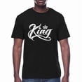 thumbnail image 3 of King and Queen Tees Couple Matching Theme Shirts Tee Shirt Boyfriend Girlfriend Husband Wife Shirts, 3 of 10