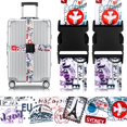 thumbnail image 1 of Correa Ajustable Para Equipaje De Viaje, Cinturón Para Maleta, Accesorios Para Bolsa De Viaje, 1,96 Pulgadas De Ancho X 6,4 Pies De Largo (Color 4), 1 of 5