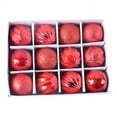 thumbnail image 3 of Birdeem 12Pcs Christmas Balls Baubles Party Xmas Tree Decorations Hanging Ornament Decor, 3 of 5
