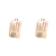 thumbnail image 3 of Transemion Fashion New 1 pcs Men Women Lens Box Bottle Plastic Objective Travel Portable Case Storage Container High Quality Grey 2Set, 3 of 6