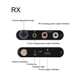 thumbnail image 4 of 2.4g Conjunto De Transmisor De Transceptor Inalámbrico De Audio Conjunto De Receptor Con APTX Baja Latencia Para PC De TV, Conjunto De Adaptadores De Audio Inalámbricos Pre, 4 of 7