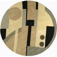 thumbnail image 2 of SAFAVIEH Rodeo Drive Wayne Abstract Wool Area Rug, Multi, 7'9" x 7'9" Round, 2 of 5