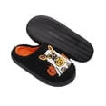 thumbnail image 4 of Willtoo Slippers for Women Warm Patterns Fluffy Fuzzy Pumpkin House Shoes Cozy Halloween Slippers Soft Memory Foam Indoor Outdoor Home Shoe, 4 of 5