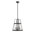 thumbnail image 4 of Millennium Lighting  Edelweiss Light 4 Pendant Fixture 18 Inch - Matte Black, 4 of 7