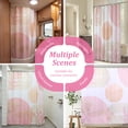 thumbnail image 3 of Fabric Shower Curtain 72x72 Inch, Boho Modern Leaf Print Waterproof Fabric Bathroom Curtains with 12 Hooks, Wrinkle Resistant, 3 of 8