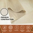 thumbnail image 2 of Ultra-Premium Drawer and Shelf Liner, 12 Inch x 20 FT Heavy-Duty and Slip-resistant Liner, Durable Non Adhesive Waterproof Roll, for Drawers, Kitchen, Cabinets, Shelves, Desks, Beige, 2 of 7