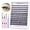 B-Wispy Kit, variant on Natural Lash Clusters Kit Wispy Lash Extension Kit Waterproof Lash Clusters C Curved Cluster Eyelash Extensions Kit 144pcs Individual Lashes 10-16mm Eyelash Extension Kit