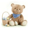 thumbnail image 5 of Lilly’s Love 5lb Weighted Stuffed Animal for Anxiety Relief, Benji The Bear, Sensory Plush for Kids & Adults, 5 of 8