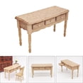 thumbnail image 1 of Modelo de muebles en miniatura 1/12 juguete de escritorio de simuda para de CUTICAT escritorio de casa de muñecas en miniatura, 1 of 8