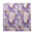 thumbnail image 2 of Yayeee Shower Curtain with Hooks 72"x72" Waterproof Fabric Bathroom Hanging Decor, Pastel Purple Marble Pattern, 2 of 5