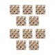 thumbnail image 2 of Fiudx Liquidación de ahorros de verano 10 pegatinas de azulejos de cristal para pared autoadhesivas, 2 of 7