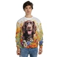 thumbnail image 4 of Welcome Spring Summer Boykin Spaniel Portrait Flower Blue Sky All Over Print 3D Sweatshirt Unisex Merch Dog Lover - 12001, 4 of 6