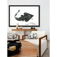 thumbnail image 3 of "Violin Fish" Framed Painting Print, 3 of 4