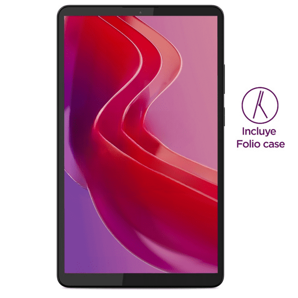 Tablet Lenovo Tab One 8.7” HD, 4GB RAM, 64GB, Helio G85, Batería 12.5h, Funda Incluida, Liviana y Portátil