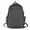 grey, variant on Minimalist Large Capacity Backpack for Daily Use - Lightweight Unisex School Bag with 14-Inch Laptop Pocket, Solid Color Casual Backpack for College Students (Black/Grey/Navy)