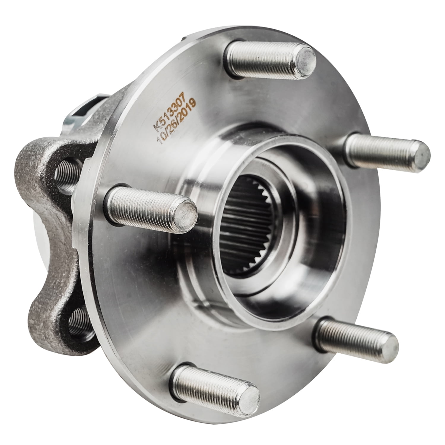 Detroit Axle - Front Right Wheel Bearing Hub for 2009-2017 Nissan Murano, 2011 Quest, Passenger Side Wheel Bearing and Hub Assembly 2010 2011 2012 2013 2014 2015 2016 Replacement