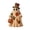 9n1F, variant on DVKOVI Halloween Decoration Vintage Patchwork Ghost Ornament with Pumpkin Lantern White One Size 1 Count