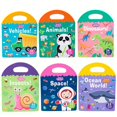 thumbnail image 4 of Children's Early Education Portable Quiet Jelly Sticker Book， Early Learning Toys Book For Boys Girls, 4 of 5